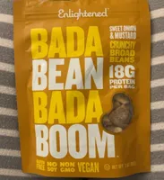 Sweet Onion & Mustard Crunchy Broad Beans