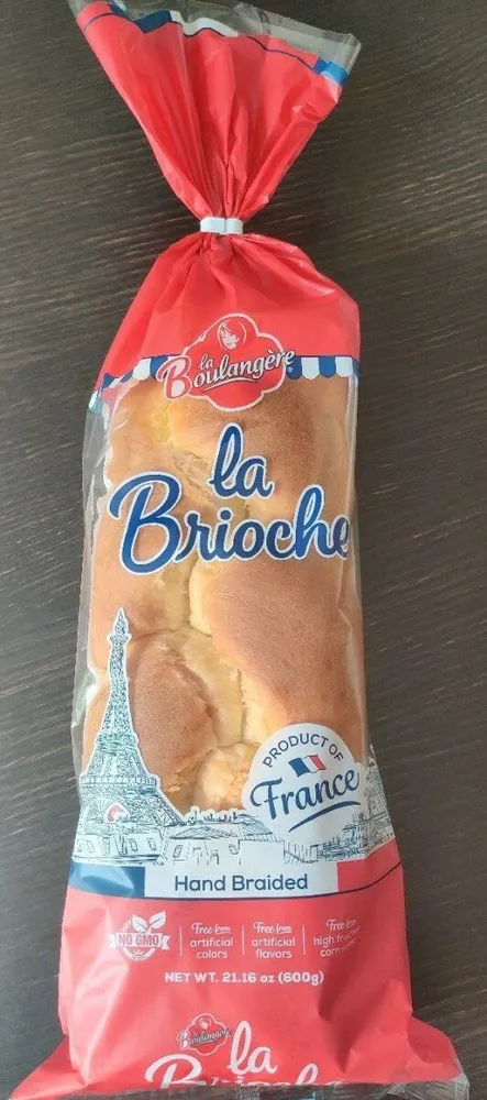 La brioche hand braided