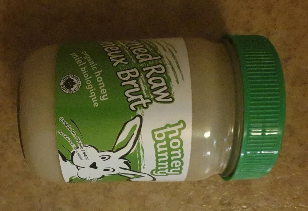 Creamed Raw organic honey