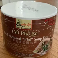 Beef flavored "pho" soup base cot pho bo brand