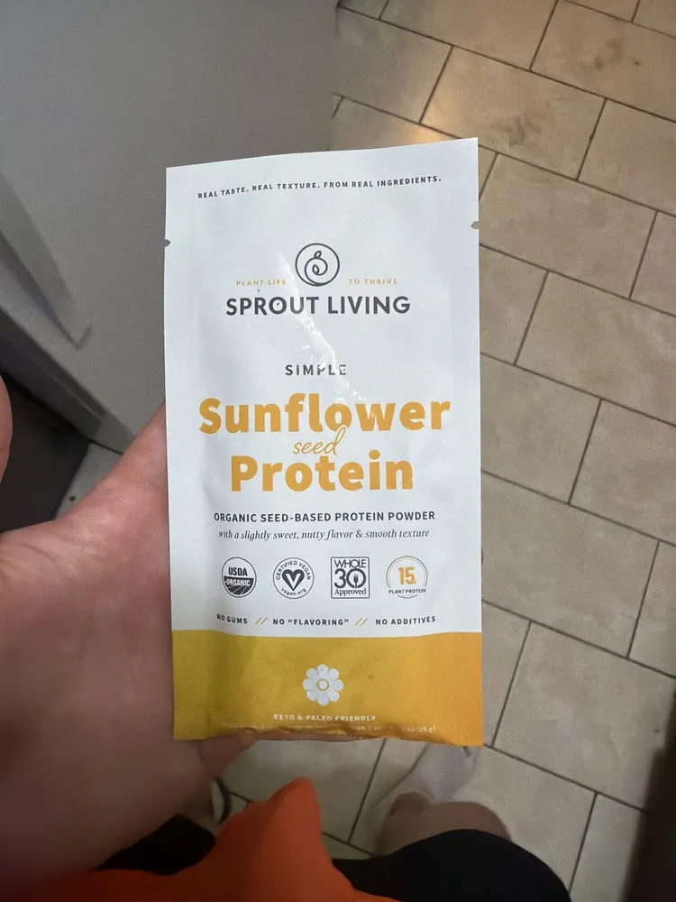 Simple sunflower seed protein