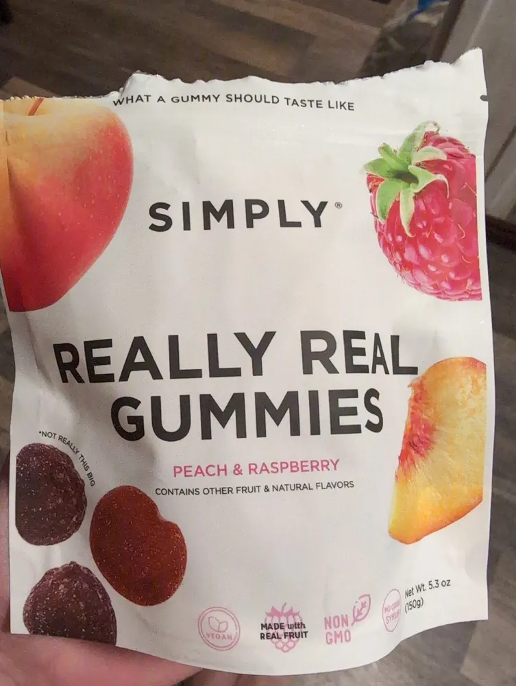 Fruit gummies