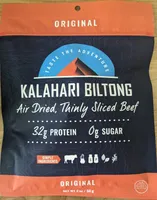 Kalahari Biltong Air Dried, Thinly Sliced Beef