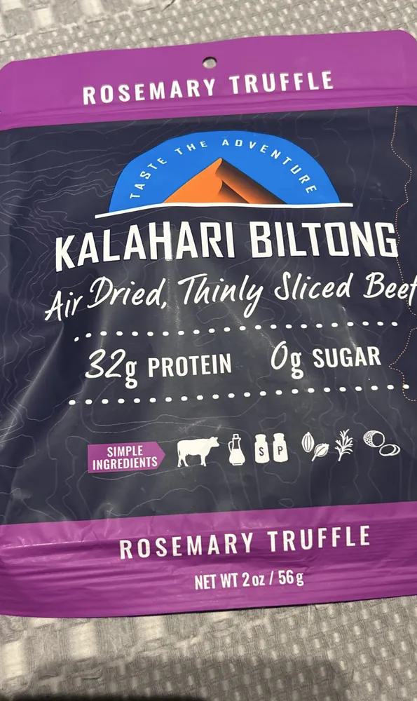 Rosemary Truffle air dried, thinly sliced beef