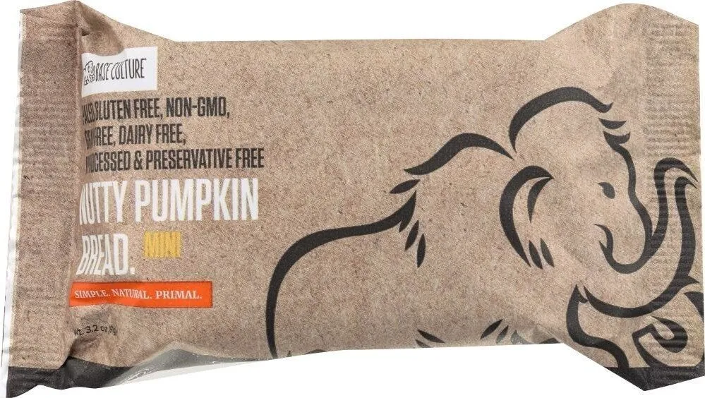 Mini Nutty Pumpkin Bread.