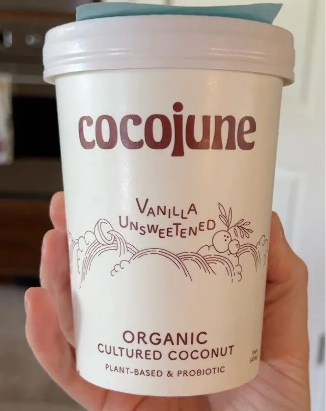 Vanilla Unsweet plant based yogurt