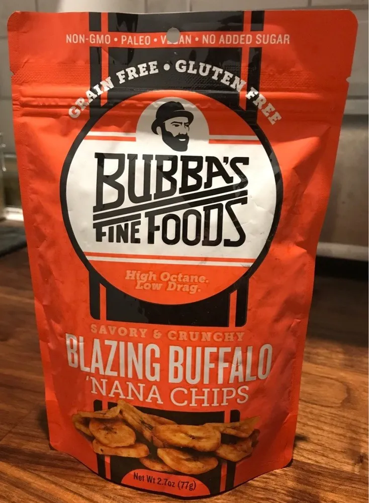 'nana chips, blazing buffalo