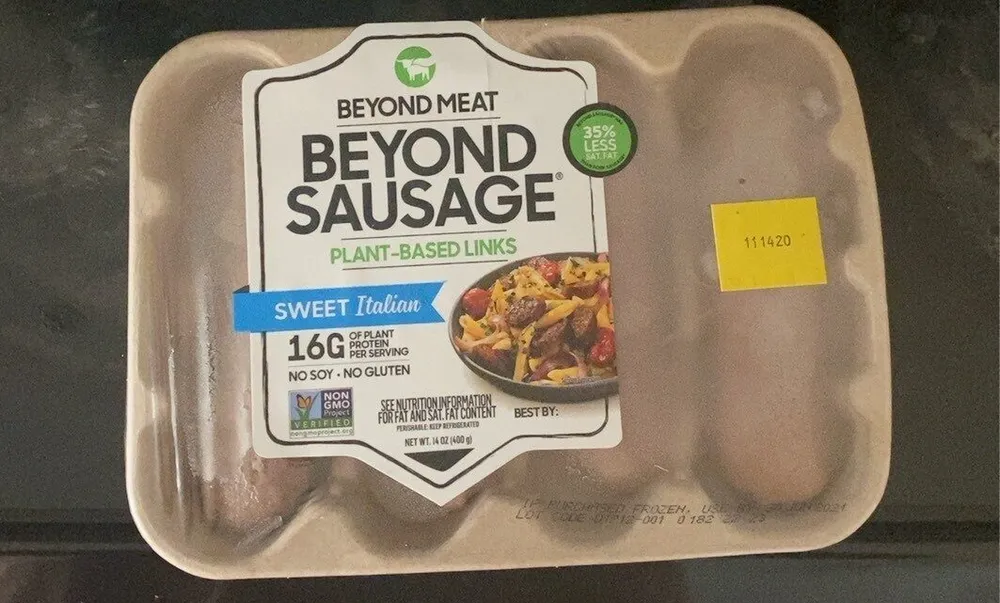 BEYOND SAUSAGE PLANT-BASED LINKS Mild Italian-Style