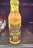 Noble made mustard bbq cooking & dipping sauce