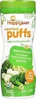 Organic superfood puffs apple broccoli