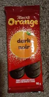 Organic flavored dark orange