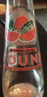 Found, sparkling mineral water, watermelon, watermelon