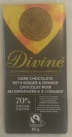 Dark Chocolate with Ginger & Orange
