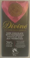 Dark Chocolate with Raspberries