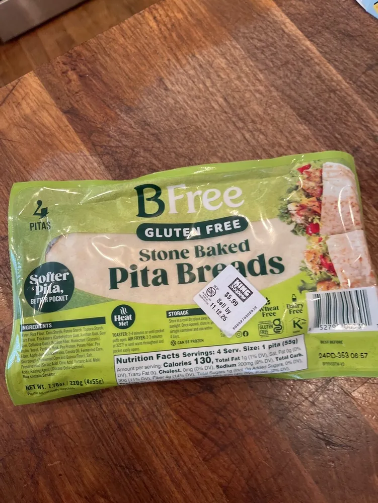 Stone Baked Pita Breads