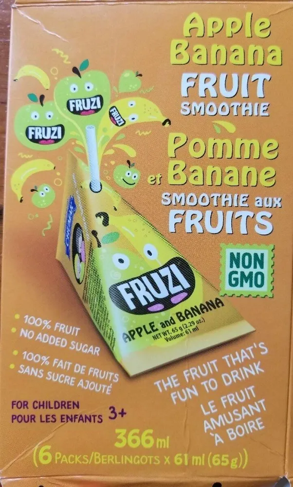 Fruit smoothie Apple banana