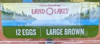Land O'lakes All-natural Eggs Large Grade a Brown - 12 CT