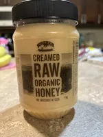 CREAMED RAW ORGANIC HONEY