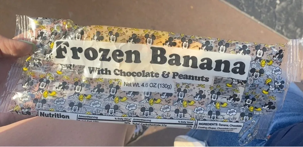 Disney frozen banana