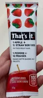 That’s It 1 Apple + 12 Strawberries