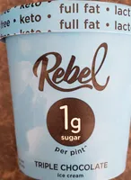 TRIPLE CHOCOLATE ice cream