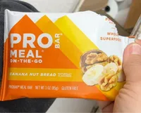 Meal Bar Banana Nut Bread