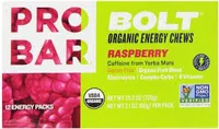BOLT Organic Energy Chews Raspberry