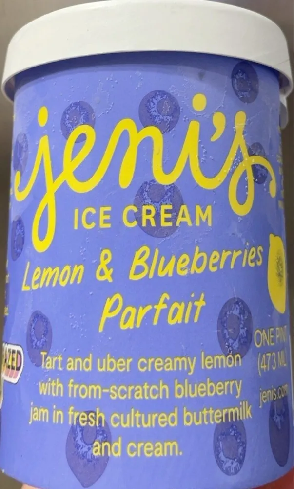 Lemon & Blueberries Parfait