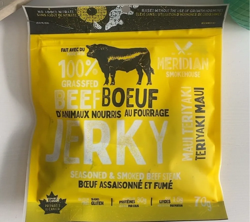 Teriyaki maui beef jerky