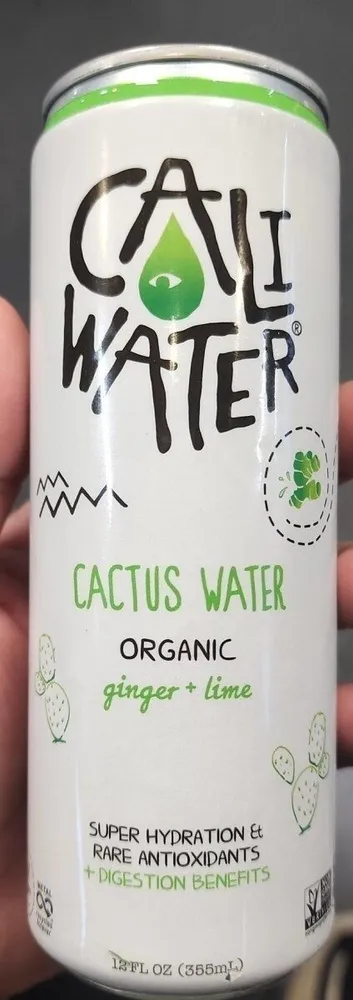 Ginger Lime Cactus Water