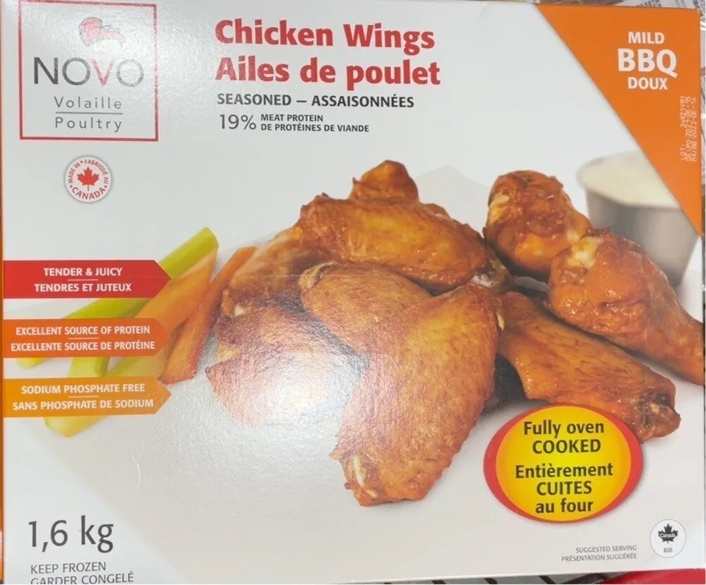 Ailes de poulet BBQ doux