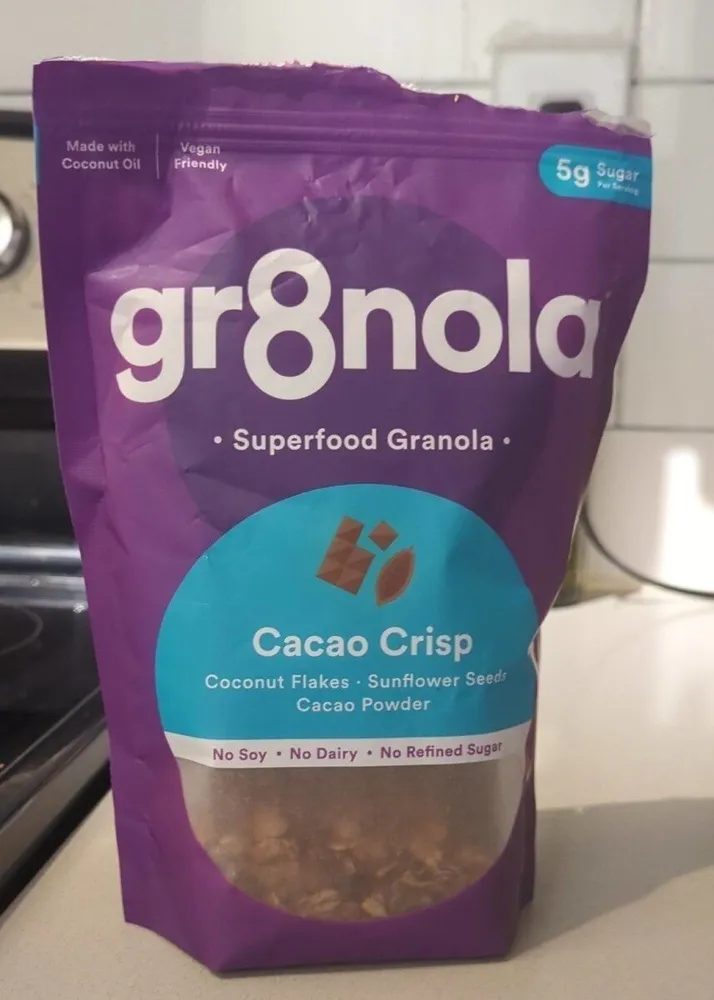 Cacao Crisp superfood granola