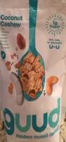 Coconut cashew modern muesli cereal
