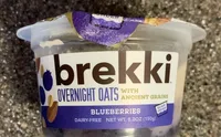 Blueberries Overnight Oats