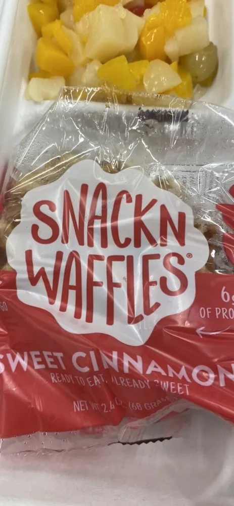 Sweet Cinnamon Snackin Waffles
