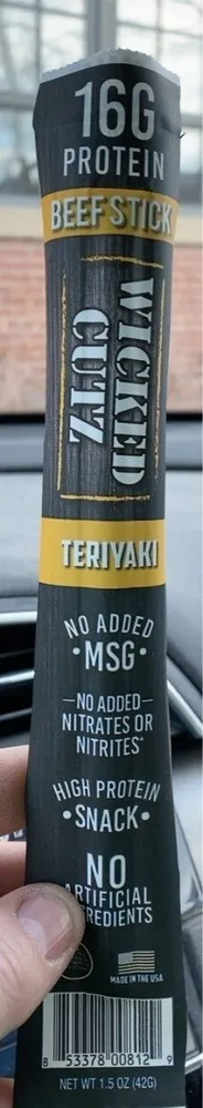 Teriyaki beef stick