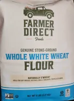 Genuine Stone-Ground Whole White Wheat Flour