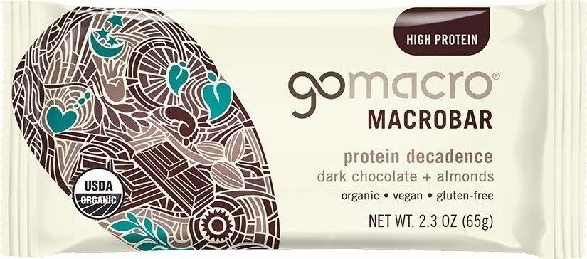 Organic Macrobar Dark Chocolate + Almonds