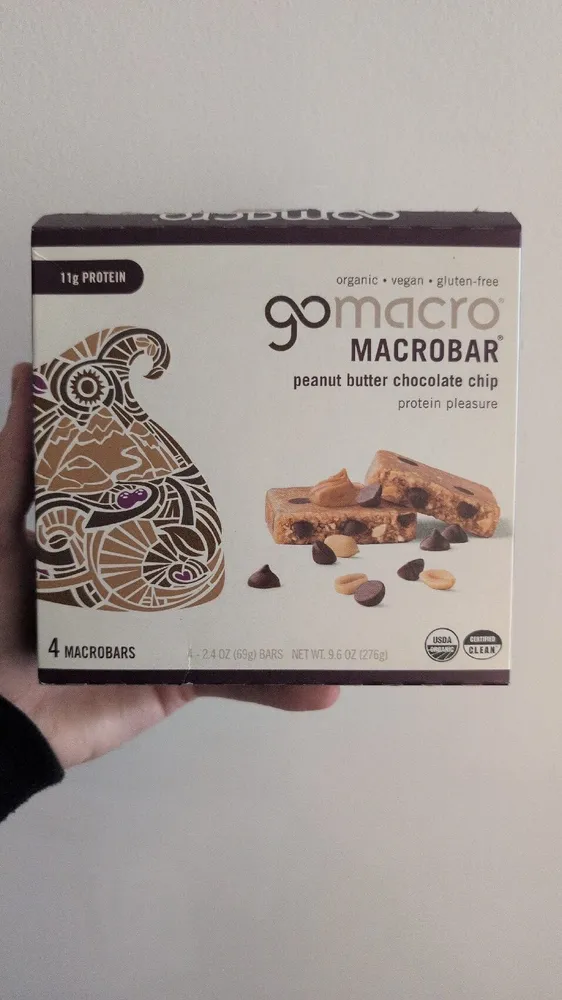 MACROBAR peanut butter chocolate chip