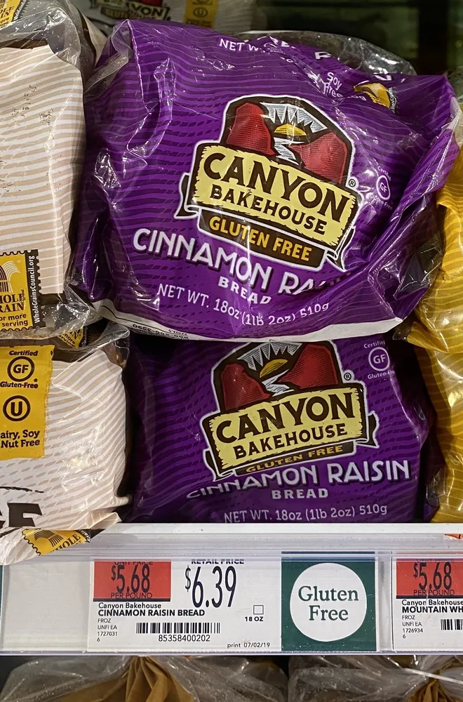 Bread, cinnamon raisin