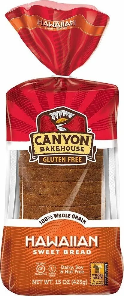 100% Whole Grain Bread Hawaiian Sweet