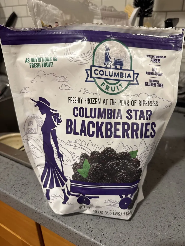 Frozen Blackberries