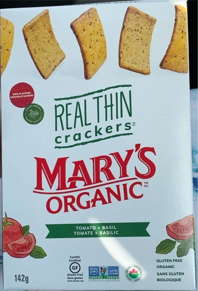 Real Thin crackers (gluten free)