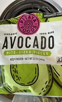 Organic Avocado bite-sized pieces
