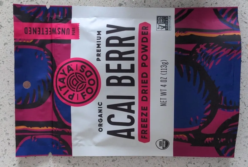 Organic Freeze Dried Acai Powder