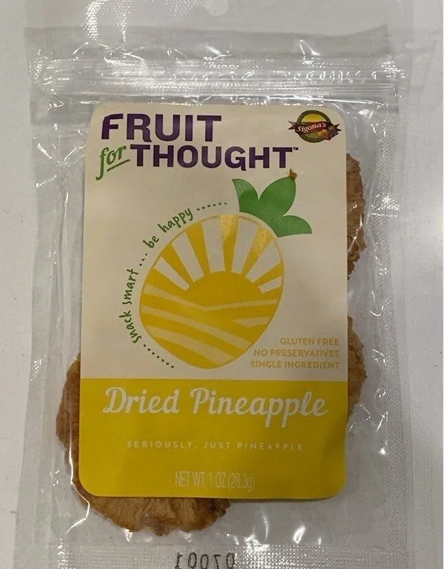 Pineapple dried fruit