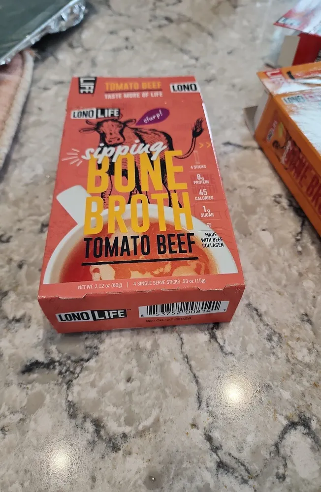 Tomato beef bone broth