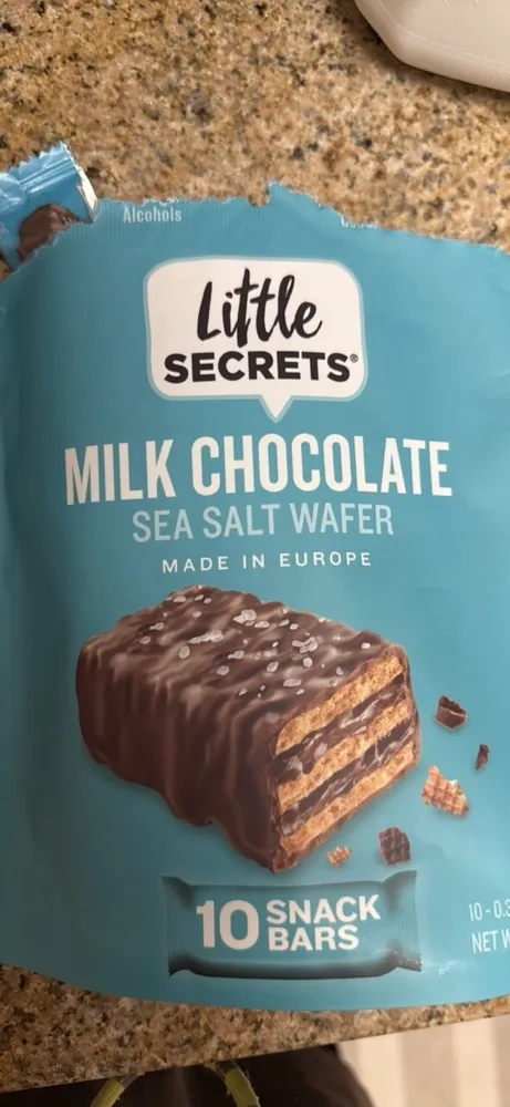 Milk Chocolate Sea Salt Wafer
