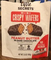 European Dark Chocolate Peanut Butter Wafer