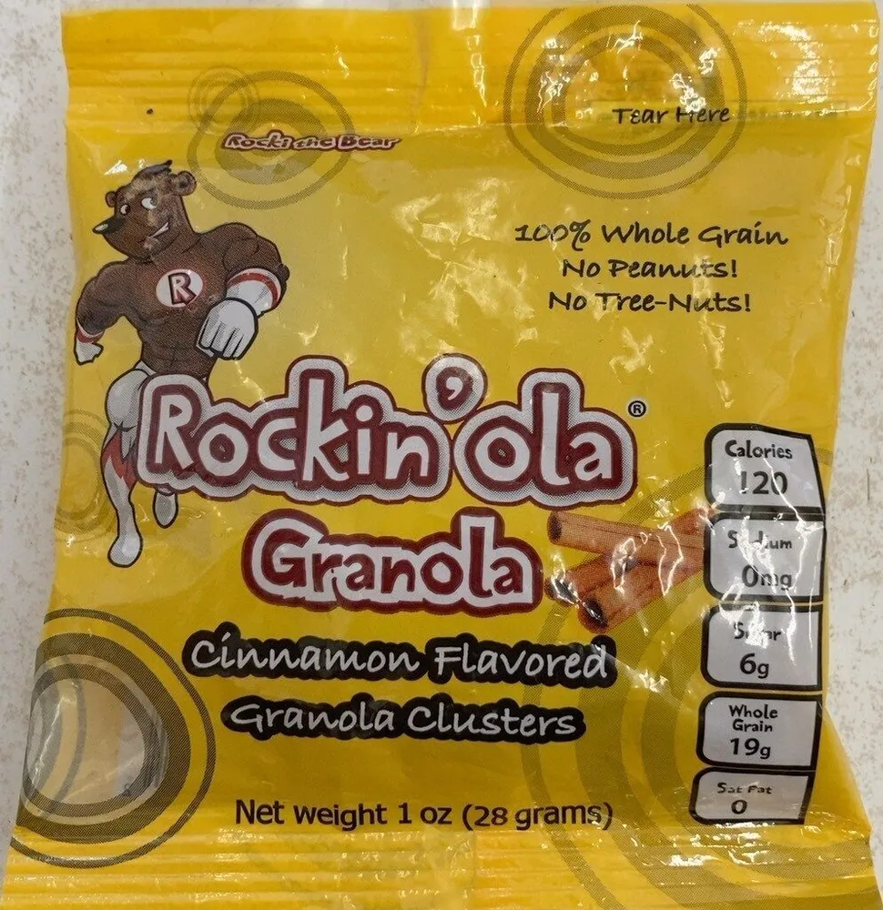 Rockin'ola Granola Cinnamon Flavored Granola Clusters